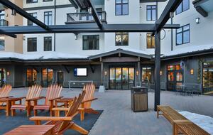 Home Exchange Taos Ski Valley, NM outdoor lounge