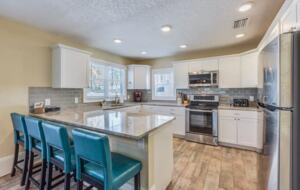 Home Exchange in Clearwater, FL triplex main house kitchen