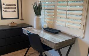 Home Exchange in Naples, FL desk perfect for working from home