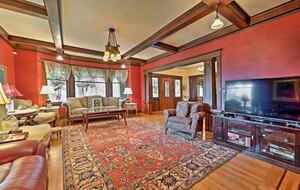 Home Exchange in Auburn, WA, historic furniture and family room