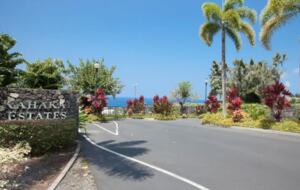 Entrance to gated community