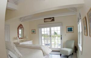 Bedroom with French doors