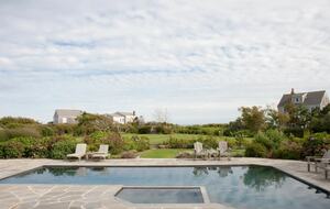 Nantucket luxury estate pool