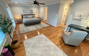 Home Exchange in Virginia Beach, VA spacious master bedroom