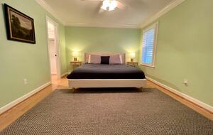 Home Exchange in Virginia Beach, VA spacious guest bedroom