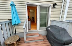 Home Exchange in Virginia Beach, VA back deck with grill
