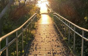 Home Exchange in Virginia Beach, VA make your way to the beach