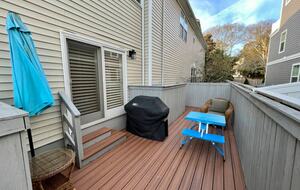 Home Exchange in Virginia Beach, VA large patio with dining option