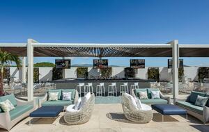 Home exchange in Los Cabos at Garza Blanca Resort, rooftop bar
