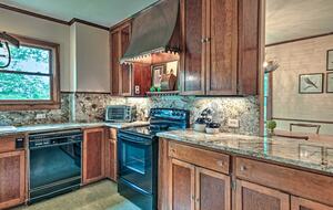 Kitchen with all essential appliances needed for tasty meals