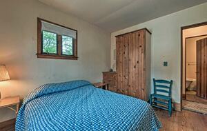 Cozy bedroom on the main level