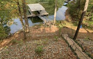 Home Exchange in Winchester, TN walk down to the dock