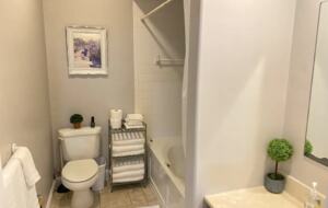 Home Exchange in Winchester, TN basement bathroom