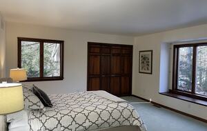 Home Exchange in Muncy Valley, PA, guest bedroom with window seat