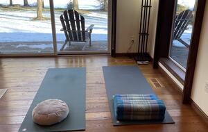 Home Exchange in Muncy Valley, PA, yoga and meditation space