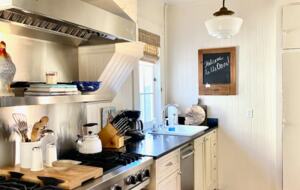 Home Exchange in Pacific Grove, CA, kitchen with upgraded appliances