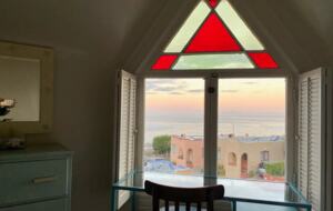 Home Exchange in Pacific Grove, CA, desk view of ocean