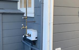 Home Exchange in Pacific Grove, CA, outdoor shower