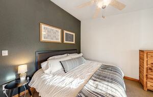 Home Exchange in Fraser, CO master suite with king bed