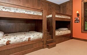 Guest room with bunks