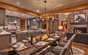 Home Exchange in Steamboat Springs, CO open concept main living space