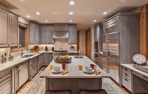 Home Exchange in Steamboat Springs, CO high end details in kitchen