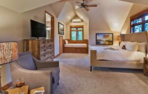 Home Exchange in Steamboat Springs, CO master bedroom #2 with kids bed