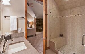 Home Exchange in Steamboat Springs, CO king bedroom #2 bathroom