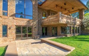 The Castle in Flagstaff back patios