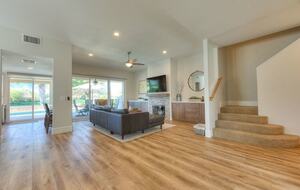 View from just inside front door