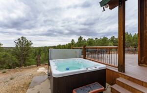 Home Exchange in Orderville, UT, new hot tub off the deck