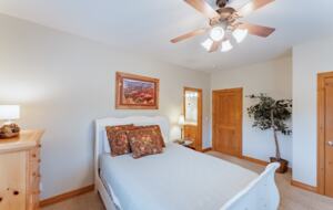 Home Exchange in Orderville, UT, master bedroom with plenty of room