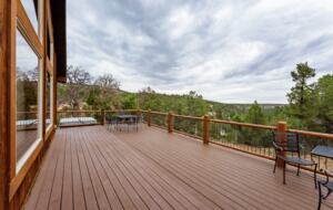 Home Exchange in Orderville, UT, oversized deck with a view