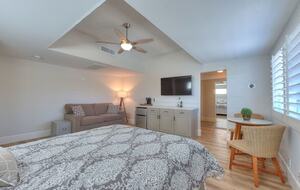 Casita - with its own entrance from the courtyard - upstairs