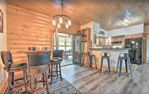 High top and eat-in bar