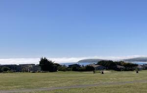 Views from primary bedroom balcony.