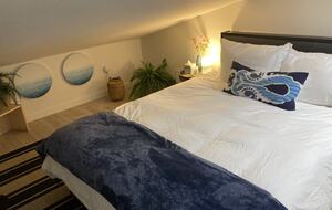 Warm down bedding used during Winter season.