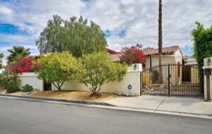 Home Exchange in Palm Springs, CA view from the street
