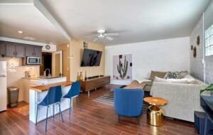 Home Exchange in Palm Springs, CA casita living room