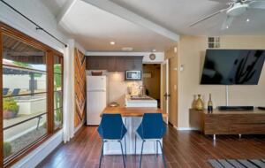 Home Exchange in Palm Springs, CA casita kitchenette