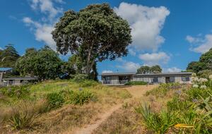 Home Exchange in Ferry Landing, Waikato, NZ walk to beach