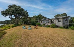 Home Exchange in Ferry Landing, Waikato, NZ huge yard