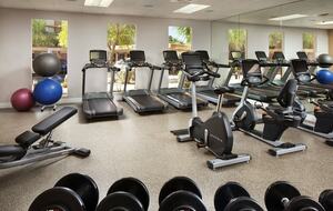 Home Exchange in Pam Desert, CA fully equipped gym