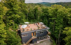 Stunning rooftop deck