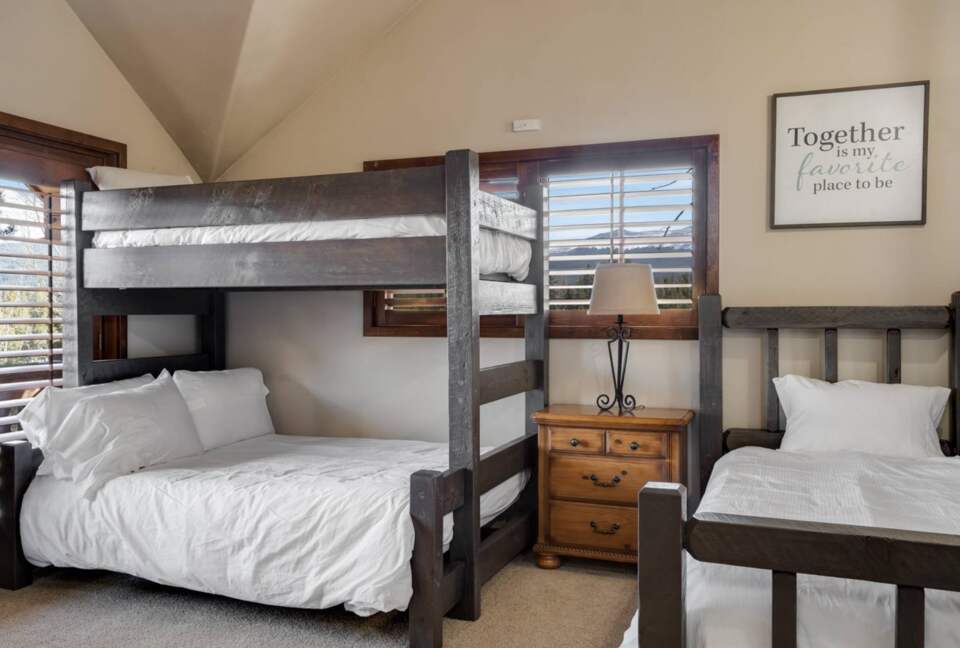 Main level bunk room