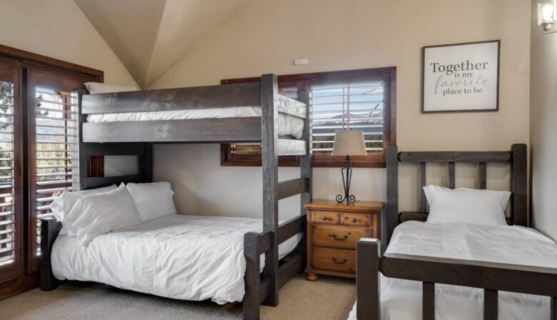 Main level bunk room