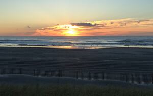 Home Exchange in Sea Isle City, NJ beach and sunset view