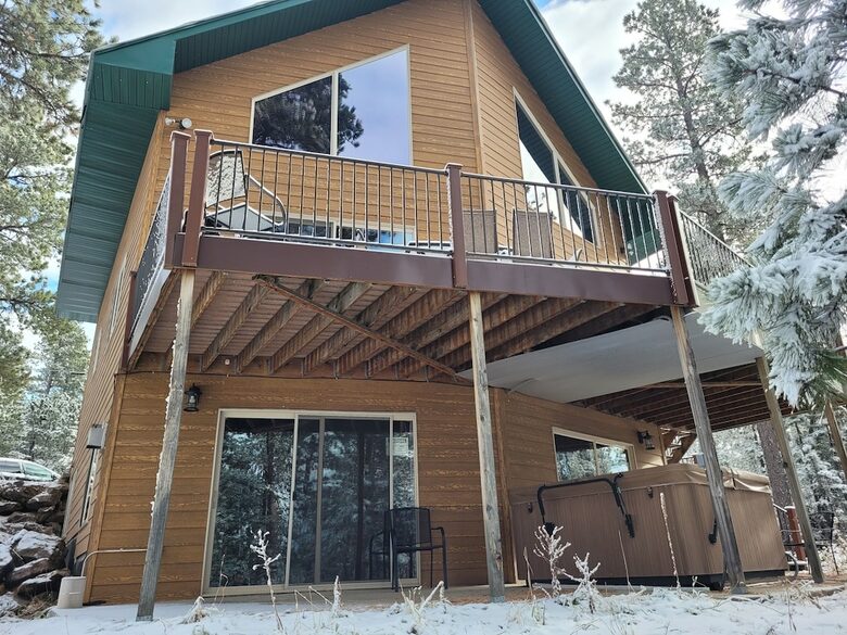 Home Exchange in Lead, SD back view