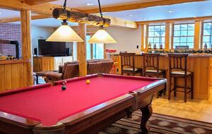 Home Exchange in Franconia, New Hampshire pool table