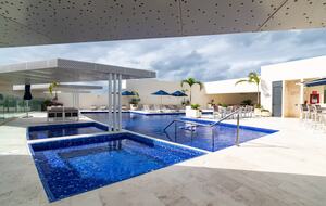 Home Exchange in Playa del Carmen, Mexico communal pool